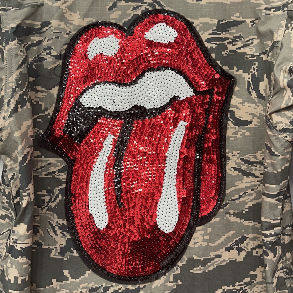 Air Force camouflage jacket Rolling Stones. - Picture 15 of 15